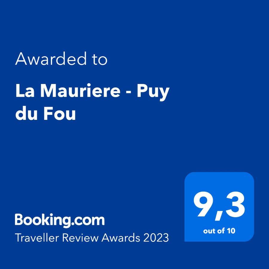 הוילה Saint-Michel-Mont-Mercure La Mauriere - Puy Du Fou מראה חיצוני תמונה